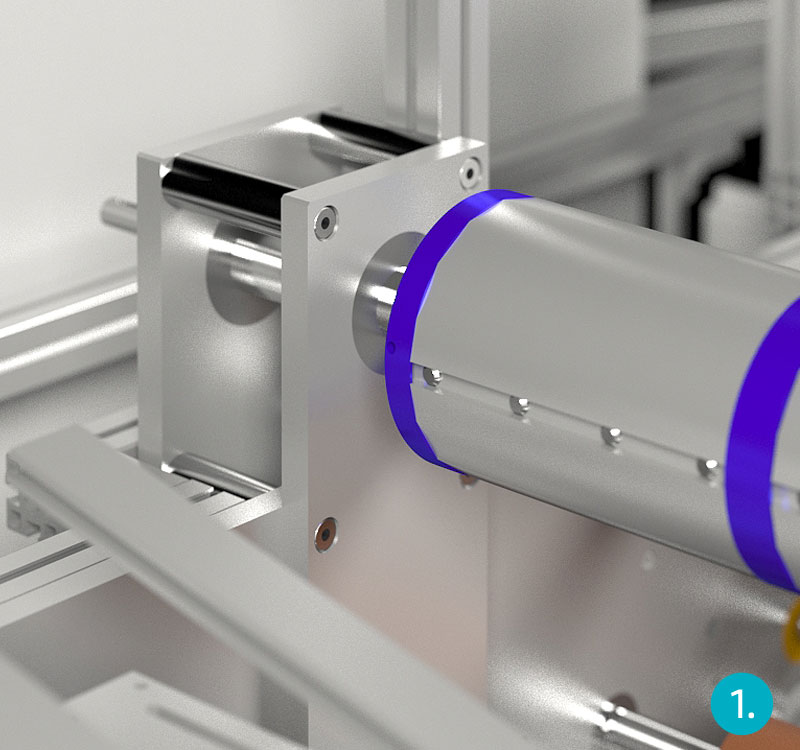 Jiggi - The QSA Applicator: Roll Holder